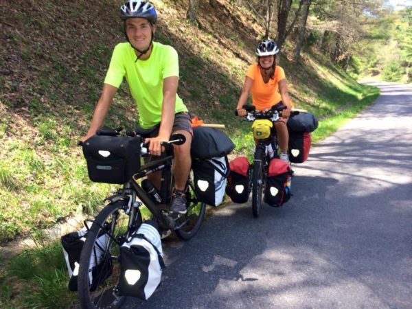 blue ridge parkway bike ride