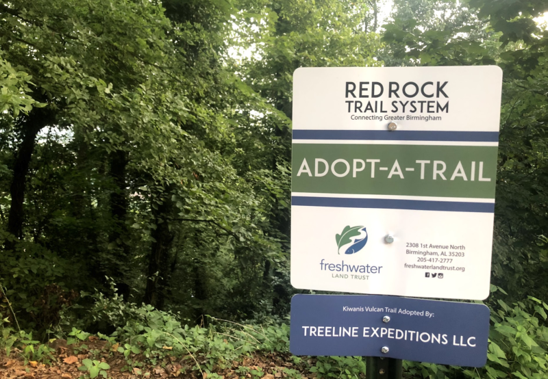 Red Rocks Trail System, Birmingham, Freshwater Land Trust