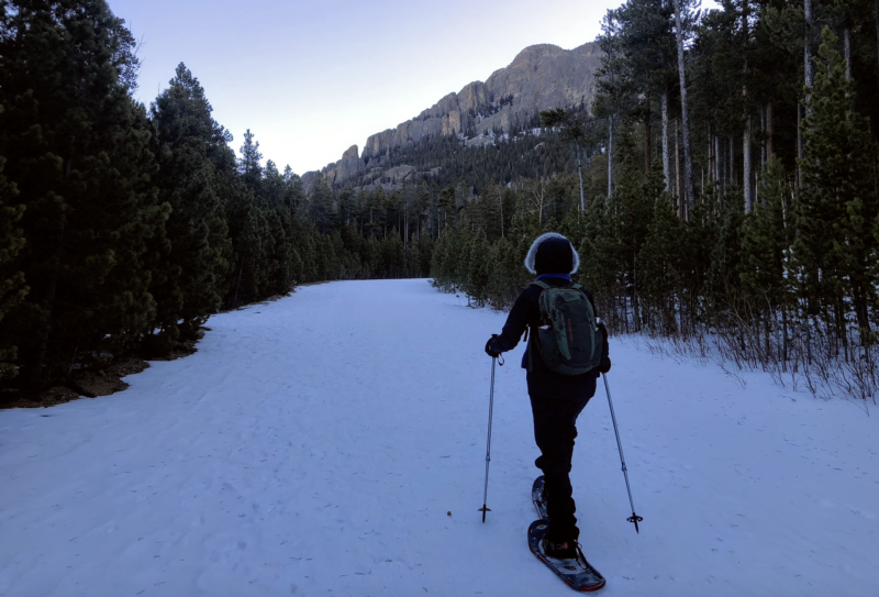 How to go on a snowshoe hike, Menasha Ridge Press, Mindy Sink, 60 Hikes Within 60 Miles: Denver