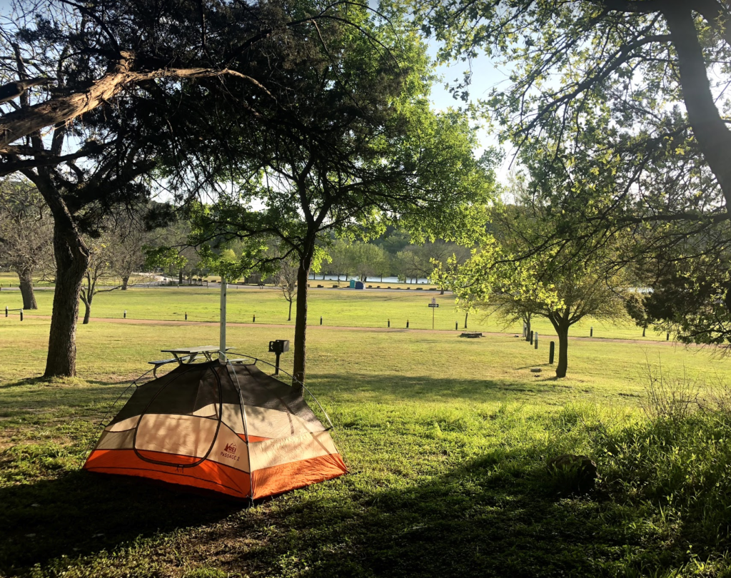 Camping Emma Long Metropolitan Park, Best Tent Camping Texas