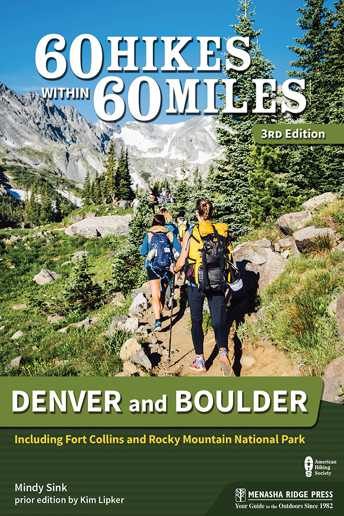 60 Hikes Within 60 Miles Denver and Boulder front cover